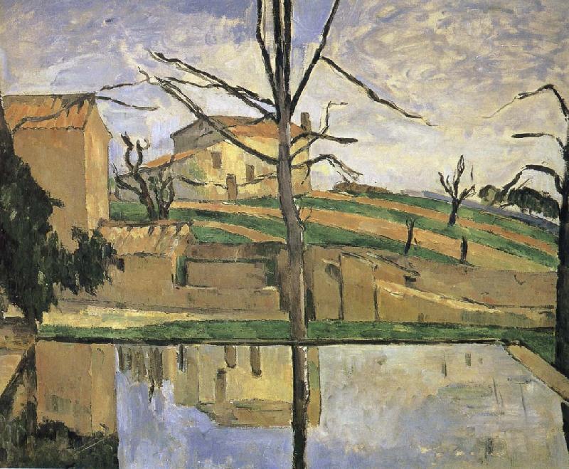 Paul Cezanne pool 2 oil painting image